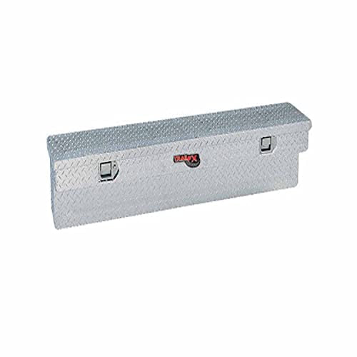 Trailfx TrailFX Side Mount Tool Box Single Lid with Struts Polished 16-Gauge Diamond Tread Aluminum 3 Cubic - Outdoor Depot