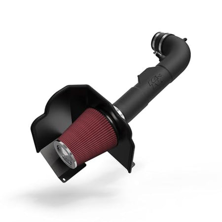 K&N K&N Cold Air Intake System: High-Flow Air Filter, Increase Performance & Towing: Compatible with - Outdoor Depot