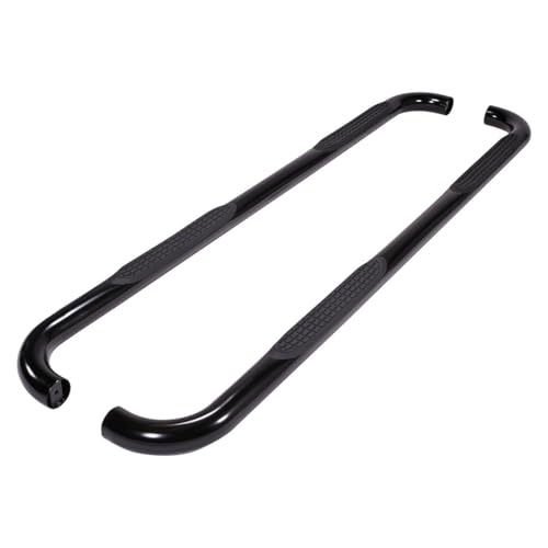 Trailfx TrailFX Nerf Bar Side Steps Fits Ram 1500 Crew Cab 2011-2018 Black Powder Coated 3-Inch Round Bent - Outdoor Depot