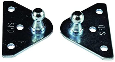 JR Products JR Products BR-1020 10mm Flat Gas Spring Mounting Bracket Pair (Quantity 2) - Outdoor Depot