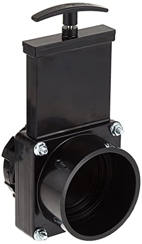 Valterra Valterra T50 3" Hub x 3" Bay with Cap Valve Assembly,Black - Outdoor Depot