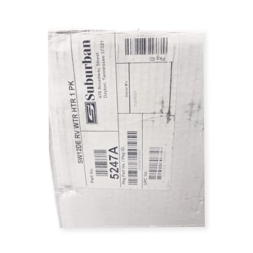 Suburban Suburban Advantage RV Tank Water Heater SW12DE - 12 gallon Porcelain Lined Steel Tank with Direct - Outdoor Depot