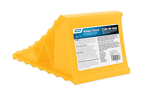 Camco Camco 44432 Wheel Chock Without Rope, Helps Keep Your Trailer or RV in Place (Pack of 1), Yellow - Outdoor Depot