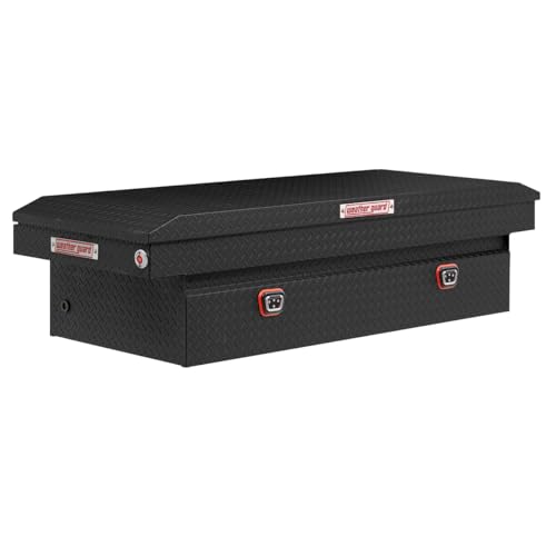 Weather Guard Weather Guard Model 117-52-04 Saddle Truck Box, Aluminum, For Full-Size Trucks, Extra Wide, - Outdoor Depot