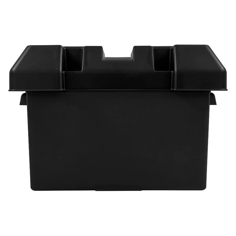 Camco Camco Large Battery Box with Straps and Hardware - Group 27, 30, 31 |Safely Stores RV, Automotive, and - Outdoor Depot