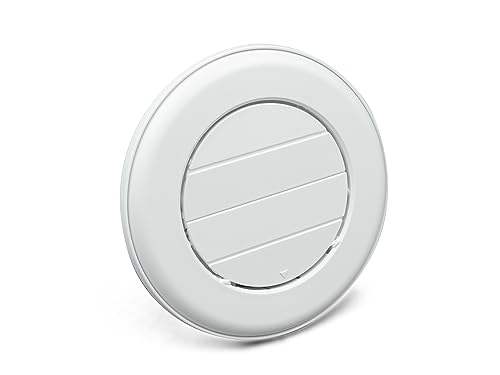 B&B Molders B&B Molders, 94270 CoolVent Adjustable Ceiling Vent with .25” Flange – Polar White, Hidden-Screw - Outdoor Depot