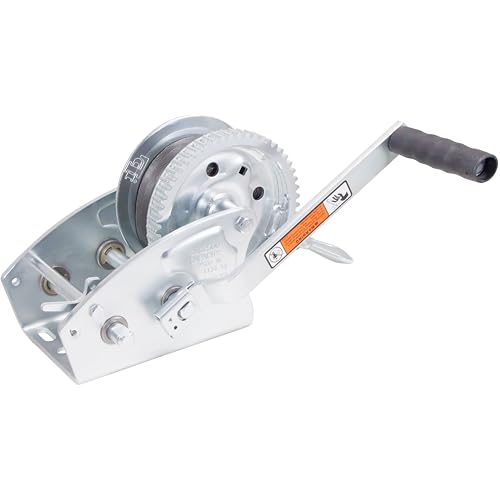 Goldenrod Dutton-Lainson DL2500AS 2500 lb Plated Pulling Winch with 25- Feet Strap