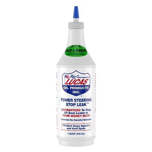 Lucas Oil Lucas Oil 10011 Power Steering Stop Leak - 1 Quart - Outdoor Depot