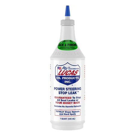 Lucas Oil Lucas Oil 10011 Power Steering Stop Leak - 1 Quart - Outdoor Depot