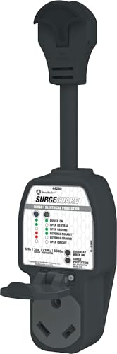 Southwire Southwire Surge Guard 30 Amp Portable RV Surge Protector with Enhanced Diagnostics, 2100 Joules, - Outdoor Depot