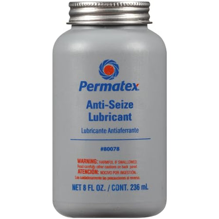 Permatex Permatex 80078 Anti-Seize Lubricant with Brush Top Bottle, 8 oz. - Outdoor Depot