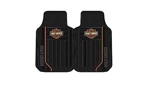 Plasticolor Harley Elite Series B&S Orange Floor Mats - Outdoor Depot