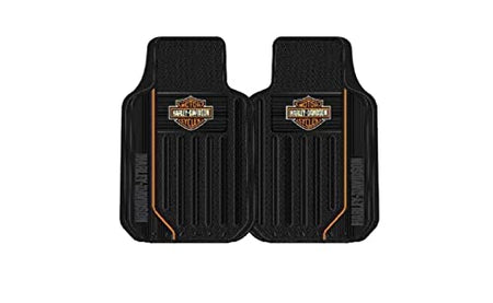 Plasticolor Harley Elite Series B&S Orange Floor Mats - Outdoor Depot