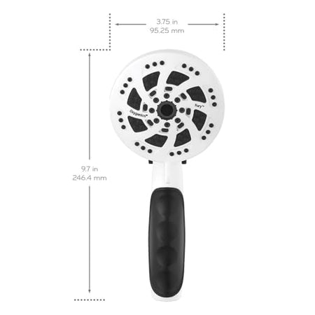 ETL Oxygenics Fury RV Handheld Shower Head Kit, White - Outdoor Depot