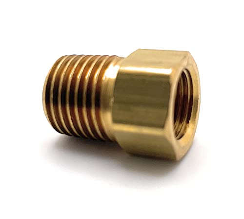 AP Products AP Products Marshall Excelsior ME2132P Inverted Flare Adapter - 1/4" MNPT x 1/4" Female Flare - Outdoor Depot