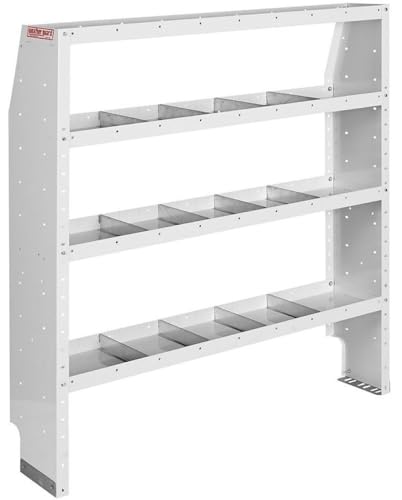 Weather Guard Weather Guard Adjustable 4 Shelf Unit, 60in x 52in x 13.5in, Model 9375-3-03 - Outdoor Depot