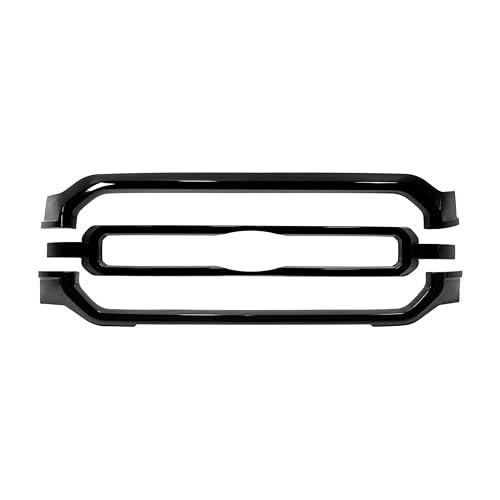 Coast to Coast International CCI Grille Insert GI184BLK, Overlay, Bar Style, 3 Piece, With Emblem Cutout, - Outdoor Depot