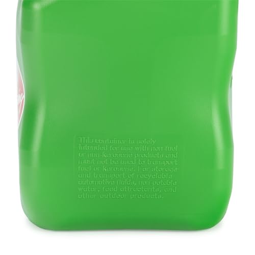VP Racing VP Racing 5.5 Gallon Square Motorsport Storage Container Green - Includes Jug Lid and Vent Cap - Outdoor Depot
