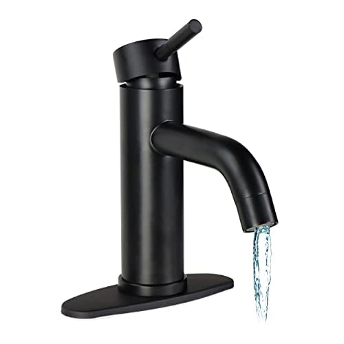 Empire Faucets Quick Products Empire Brass VF77BMT-A Faucet Lav Single Lever Black - Outdoor Depot