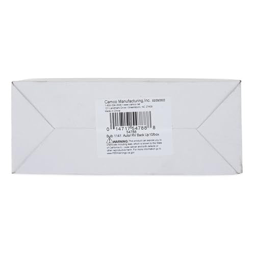 Camco Camco 54788 Replacement 1141 Auto/RV Backup Light Bulb - Box of 10 - Outdoor Depot
