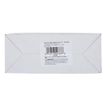 Camco Camco 54788 Replacement 1141 Auto/RV Backup Light Bulb - Box of 10 - Outdoor Depot