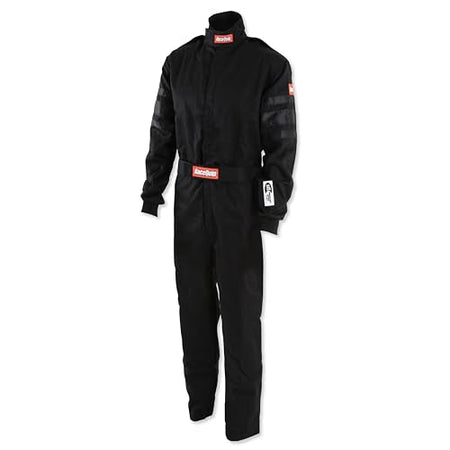 RaceQuip RaceQuip® 110006RQP 110 Series 1-Pc Driving Suit - SFI 3.2A/1 - Black - XL - Outdoor Depot