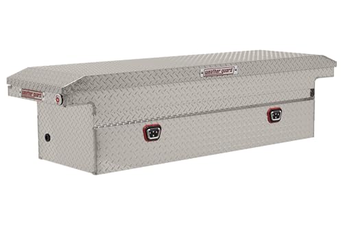 Weather Guard Weather Guard Model 121-0-04 Saddle Truck Box, Aluminum, For Full Size Trucks, Low Profile, - Outdoor Depot