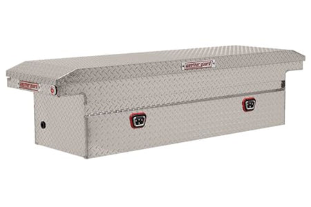 Weather Guard Weather Guard Model 121-0-04 Saddle Truck Box, Aluminum, For Full Size Trucks, Low Profile, - Outdoor Depot