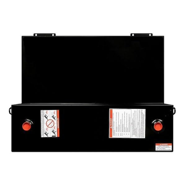Weather Guard Weather Guard Liquid Transfer Tank,110 gal Cap,Black 362-5-02-1 Each - Outdoor Depot