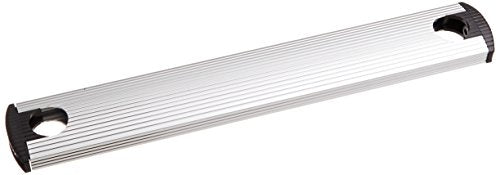 Stromberg Carlson 8540-NTB Universal Exterior RV Ladder Drilled-Out Aluminum Tread, End Caps and Screws, Silver