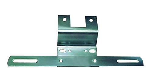Optronics LP15SBP Zinc Plated Steel License Plate Bracket, Silver