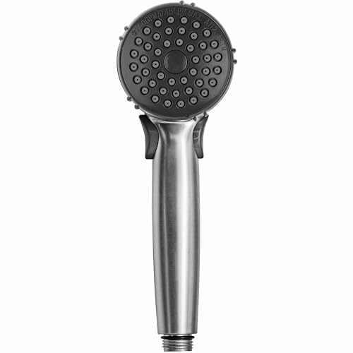 Dura Faucet Dura Faucet DF-SA400-SN RV Hand Held Shower Wand, Water-Saving Trickle Switch (Brushed Satin - Outdoor Depot