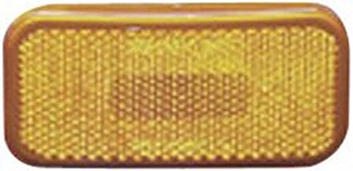 Fasteners Unlimited CREATIVE PRO Fasteners Unlimited 003-59 12 V Amber Rectangular Clearance Light with - Outdoor Depot