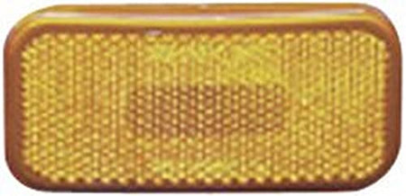 Fasteners Unlimited CREATIVE PRO Fasteners Unlimited 003-59 12 V Amber Rectangular Clearance Light with - Outdoor Depot