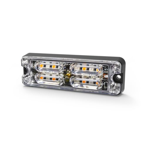 ECCO ECCO ED3511W Ed3511 Series Class 1 Led Warning Light Assembly – White, Surface Mount - Outdoor Depot