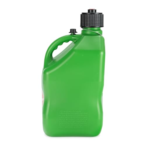 VP Racing VP Racing 5.5 Gallon Square Motorsport Storage Container Green - Includes Jug Lid and Vent Cap - Outdoor Depot