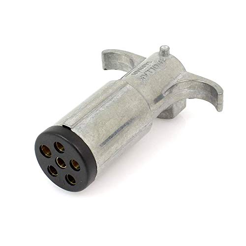 POLLAK 6-Way Die-Cast Connector Plug- (Pack of 1) - Outdoor-Depot.us