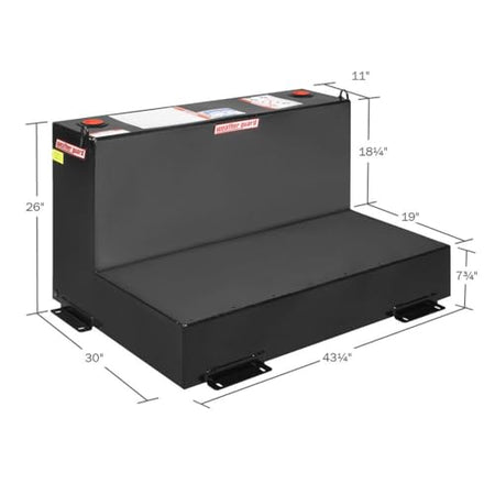 Weather Guard Weather Guard Transfer Tank Model L-Shape 75 Gallon - Outdoor Depot