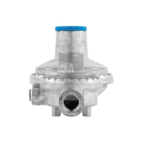 Camco Camco Vertical Two Stage Propane Regulator - Compatible with 20 lb or 30 lb Propane Tanks with ACME - Outdoor Depot