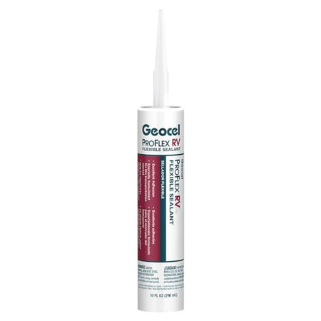 Geocel Geocel GC28927 Pro Flex RV Flexible Sealant - 10 oz., Bright White - Outdoor Depot