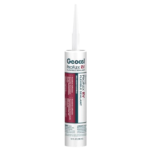 Geocel Geocel GC28927 Pro Flex RV Flexible Sealant - 10 oz., Bright White - Outdoor Depot