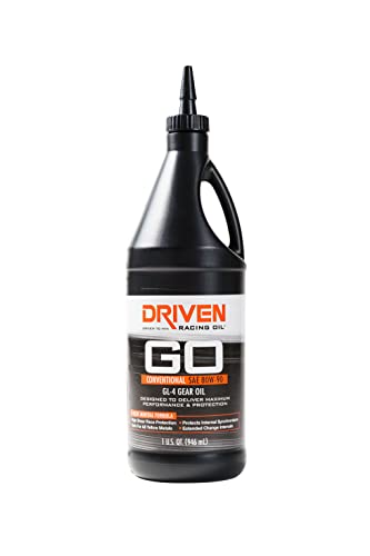 Driven Racing Oil Driven Racing Oil Gear Oil, GL-4, 80W90, Conventional, 1 qt Bottle, Each - Outdoor Depot