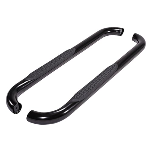Trailfx TrailFX Nerf Bars Fits Ford F-150 Standard Cab 2015-2026 Black Powder Coated Steel Side Steps with - Outdoor Depot