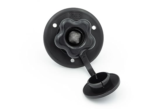 B&B Molders B&B Molders, 94217 City Water Fill with Plastic Check Valve – Black, Leak-Tested UV-Stable - Outdoor Depot
