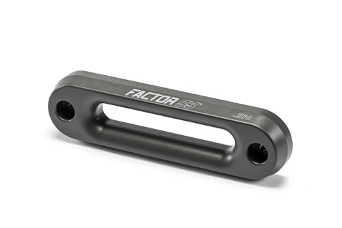 Factor 55 Factor 55 Hawse Fairlead for Synthetic Winch Rope, 1.5" Thickness - Gray - Outdoor Depot
