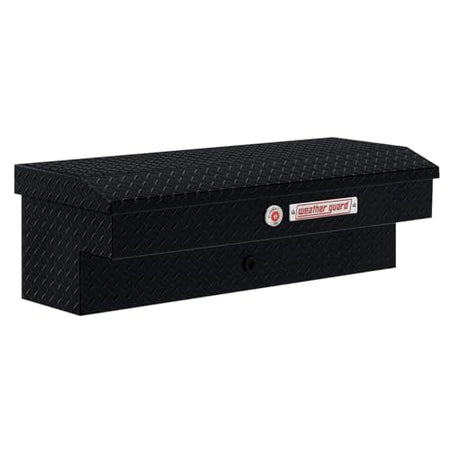 Weather Guard Weather Guard Model 184-5-04 41in Lo-Side Truck Box, Aluminum, Gloss Black, 3.0 cu ft capacity - Outdoor Depot
