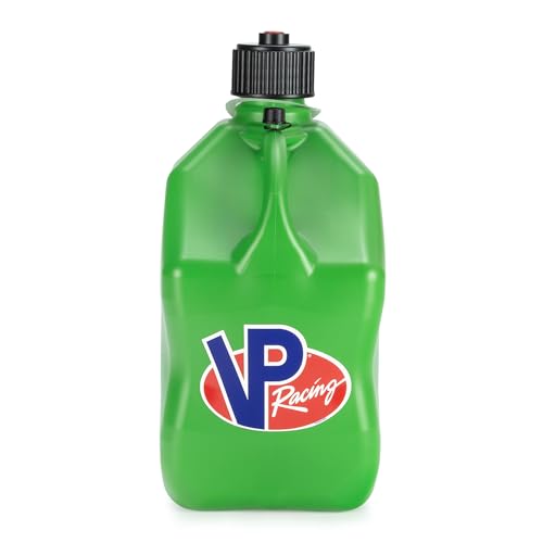 VP Racing VP Racing 5.5 Gallon Square Motorsport Storage Container Green - Includes Jug Lid and Vent Cap - Outdoor Depot