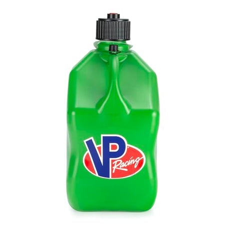 VP Racing VP Racing 5.5 Gallon Square Motorsport Storage Container Green - Includes Jug Lid and Vent Cap - Outdoor Depot