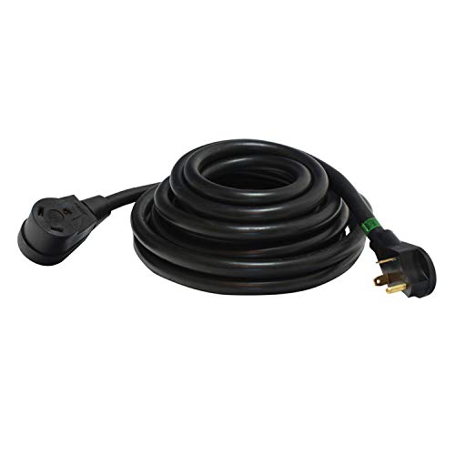 Valterra Valterra A10-3025E Mighty Cord 30 Amp Extension Cord - 25', Black - Outdoor Depot