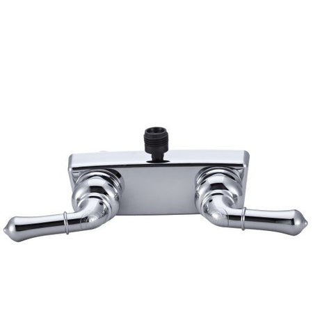 Dura Faucet Dura Faucet DF-SA100C-CP RV Shower Faucet Valve Diverter with Classical Handles (Chrome) - Outdoor Depot